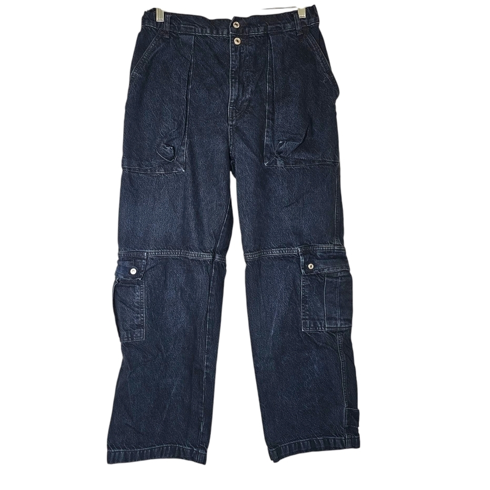 Free People We The Free Marx Slouchy Cargo Jeans•Size 28•NWOT - Picture 7 of 14